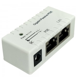 POE Gigabit Separator Splitter Network Switch POE Power Supply Box DC12  52V