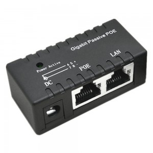 POE Gigabit Separator Splitter Network Switch POE Power Supply Box DC12  52V