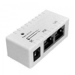 100M Ethernet POE Network Switch POE Separator Network Hub Splitter POE Power Supply Box DC5  48V