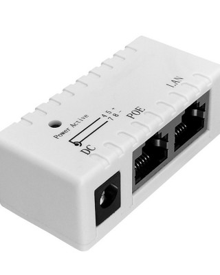 100M Ethernet POE Network Switch POE Separator Network Hub Splitter POE Power Supply Box DC5  48V