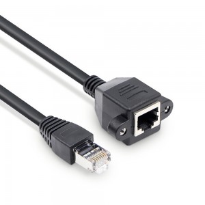 RJ45 CAT6 Network Extension Cable Male to Female Extender Connector 1 5m 3m Computer Broadband Network Connection Line