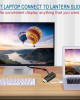 Bakeey Male to Female HDMI to VGA Adapter HD 1080P Audio Converter For PC Laptop TV Box Computer Display Projector