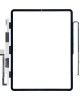 Original Touch Panel for iPad Pro 12 9 inch  2020  A2069 A2229 A2232 A2233  Black