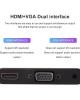 3 in 1 8 Pin   Micro USB   Type  C to AV   HDMI   VGA 15 Pin HD Screen Player Adapter Converter with Audio