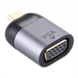 Type  C Male To VGA DB15P Female Adapter