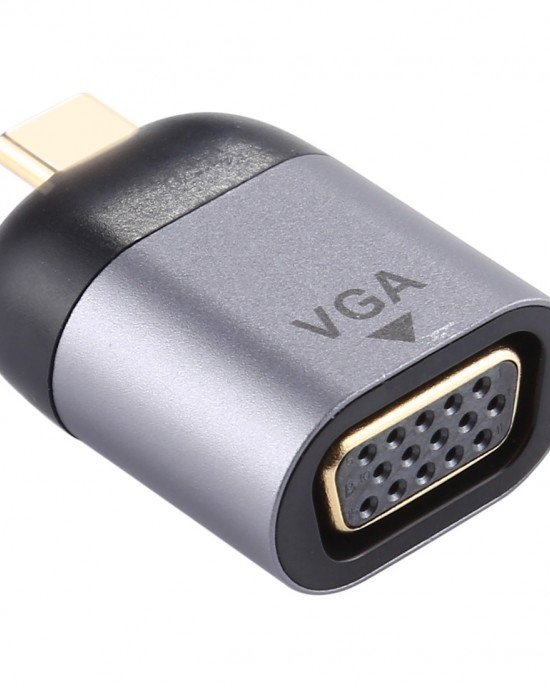 Type  C Male To VGA DB15P Female Adapter