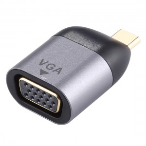 Type  C Male To VGA DB15P Female Adapter