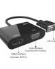 5138HV 1080P VGA to HDMI   VGA Adapter with Audio