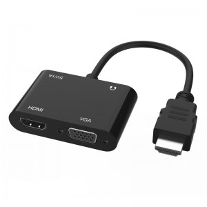 5165HV HDMI to HDMI   VGA Adapter