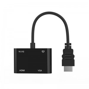 5165HV HDMI to HDMI   VGA Adapter