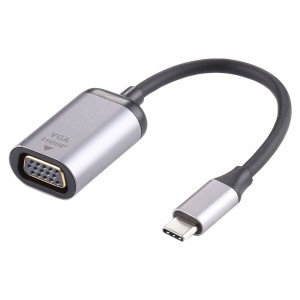 1080P VGA Female to Type  C   USB  C Male Connecting Adapter Cable