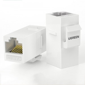 Ugreen Cat5 RJ45 Network Cable Extender Ethernet Extension Cable Adapter Network Connector Module NW161