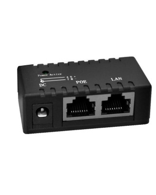 100M Ethernet POE Network Switch POE Separator Network Hub Splitter POE Power Supply Box DC5  48V