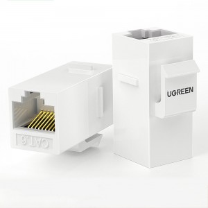 Ugreen Cat6 RJ45 Network Cable Extender Ethernet Extension Cable Adapter Network Connector Module NW162